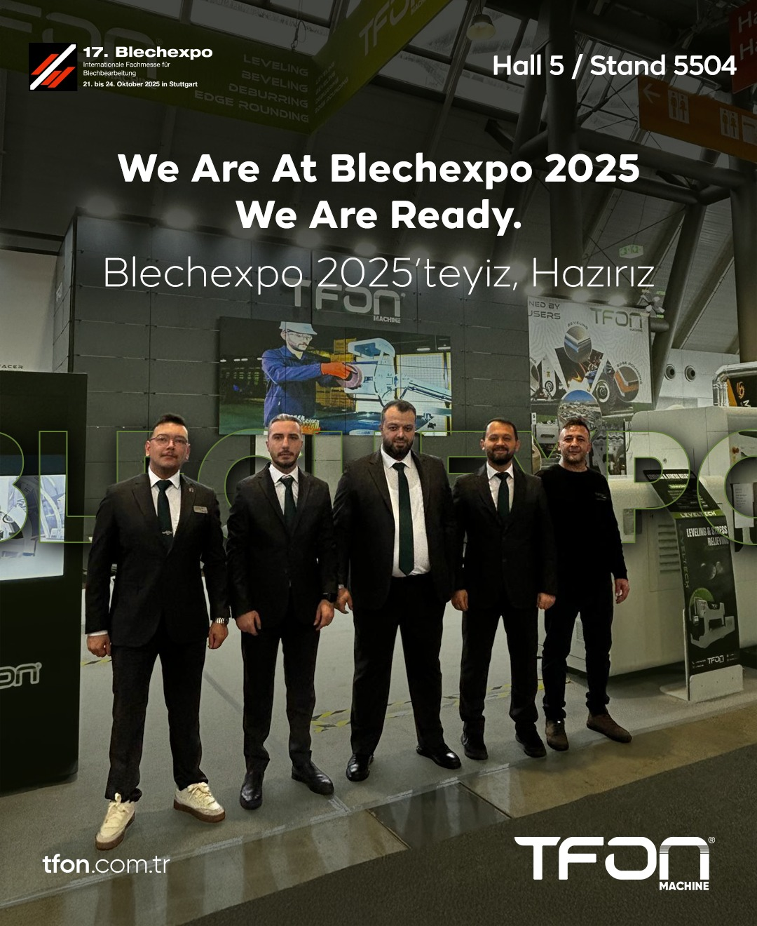 17. Blechexpo Messe — 21–24 May, Messedaten