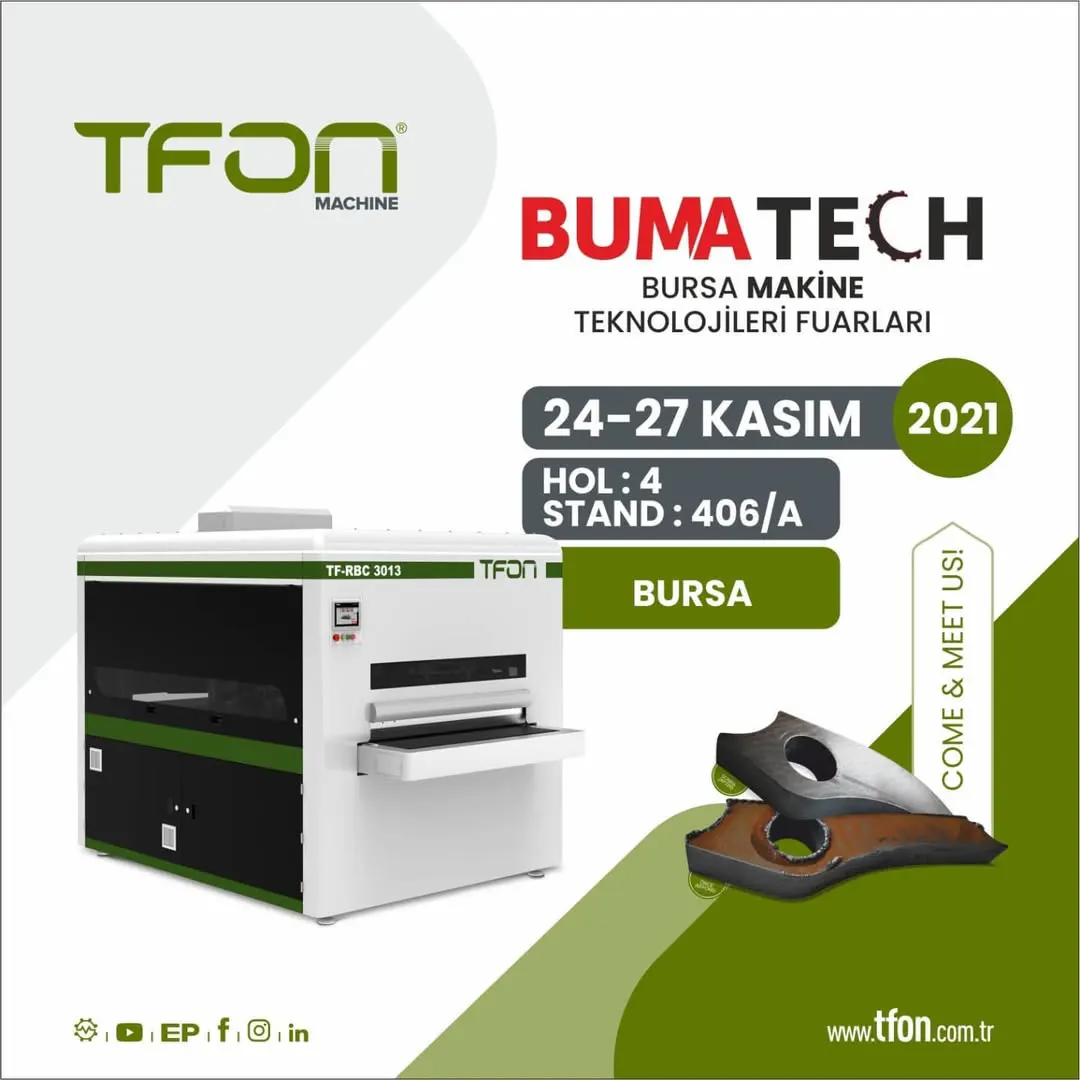 TFON auf der BUMATECH 2021 in Bursa — 24–27 Nov, Messedaten