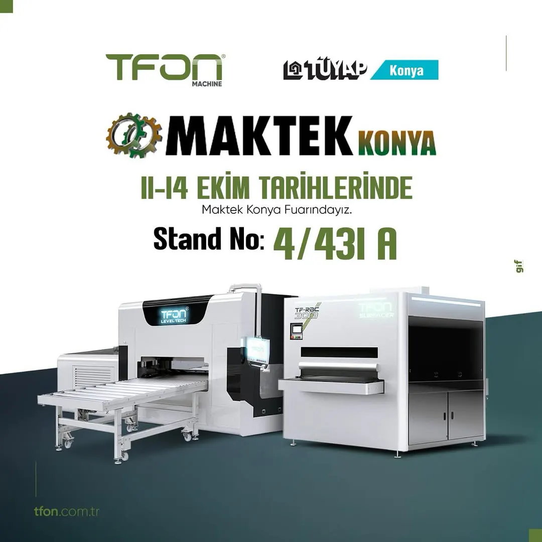 TFON auf der MAKTEK Konya Messe — 11–14 Oct, Messedaten