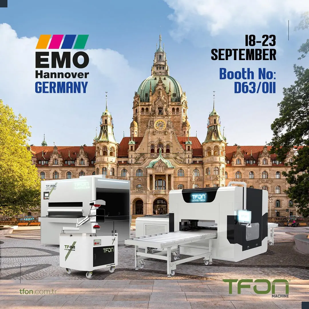 TFON auf der EMO Hannover in Deutschland — 18–23 Sep, Messedaten